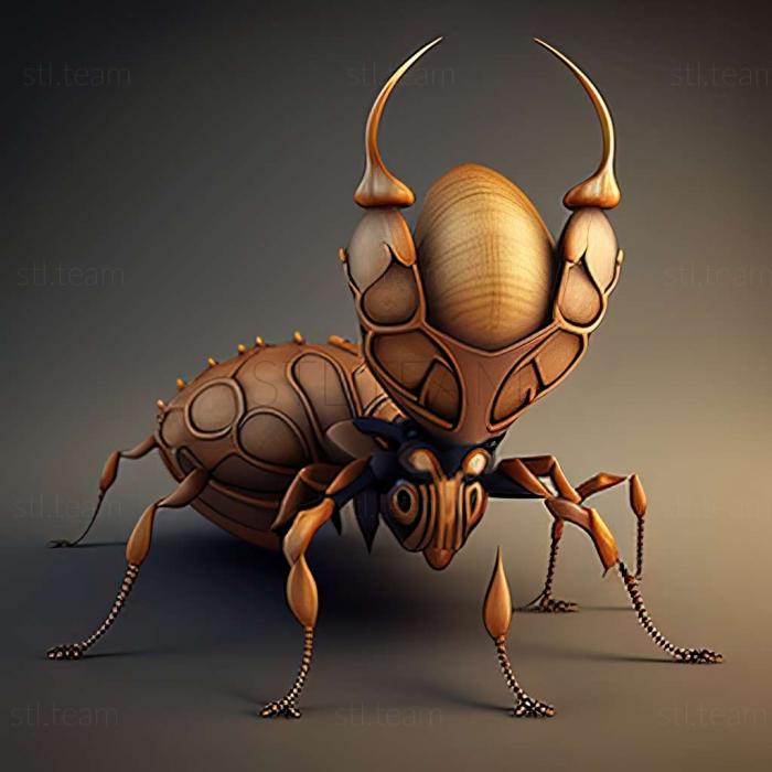 3D модель Pheidole ambigua (STL)